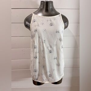 COKLUCH - Size S ivory and black top